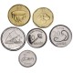 FIDJI - SET / LOT DE 6 PIECES de 5 10 20 50 Cents 1 2 Dollars - Faune Fidjienne - 2012/2013 – Km332 333 334 335 336 337