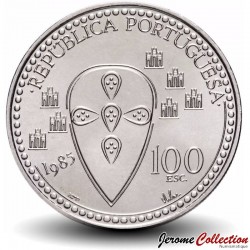 PORTUGAL - PIECE de 100 Escudos - Afonso Henriques - 1985