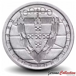 PORTUGAL - PIECE de 100 Escudos - Bataille d'Aljubarrota - 1985