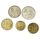 SERBIE - SET / LOT de 5 PIECES - 1 2 5 10 20 Dinara - 2003 / 2013 – Km38 41 54 55 56 – JeromeCollection