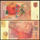 MAYDA - Billet de 1 Dollar - Fleurs / Moustique - 2017 – 0001 – JeromeCollection
