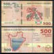 BURUNDI - Billet de 500 Francs - Crocodile - 18.10.2023 – P50c – JeromeCollection