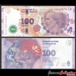 ARGENTINE - Billet de 100 Pesos - Eva Perón (Evita) - 2016 – P358c – JeromeCollection