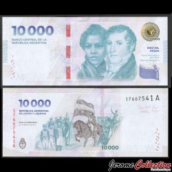ARGENTINE - Billet de 10000 Pesos -Héroïnes et héros de la patrie - 2024 – P369a – JeromeCollection