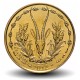 ETATS DE L'AFRIQUE DE L'OUEST - BCEAO - PIECE de 5 FRANCS - Tête de gazelle des sables - 2012 – Km2a – JeromeCollection