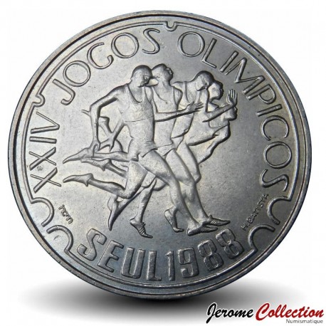 PORTUGAL - PIECE de 250 Escudos - Jeux olympiques de Séoul - 1988 – Km643 – JeromeCollection