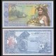 TAHITI (Un paysage très lointain) - Billet de 2 Francs - Tahitienne / Bateau - MG.00 - 2024 – Tahiti1a –