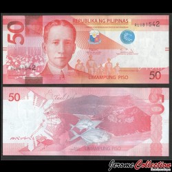 PHILIPPINES - Billet de 50 Piso - Carangue géante - Sceau 6 - 2022 – P224b – JeromeCollection