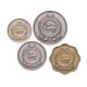 SRI LANKA / Ceylan - SET / LOT de 4 PIECES de 10 25 50 Cents 1 Roupies - 1963 – Km130 131 132 133 – JeromeCollection