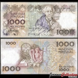 PORTUGAL - Billet de 1000 Escudos - Joaquim Teófilo Fernandez Braga - 09.11.1989
