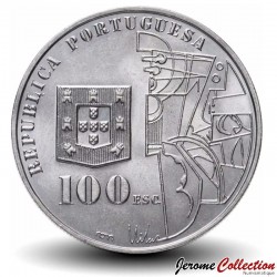 PORTUGAL - PIECE de 100 Escudos - Amadeo de Souza Cardoso - 1987
