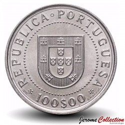 PORTUGAL - PIECE de 100 Escudos - Restauration de l'indépendance - 1990