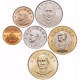 TAIWAN - SET / LOT de 6 PIÈCES - 0.5 1 5 10 20 50 Yuan - 1981 / 2023 – Y550 551 552 565 568 574 – JeromeCollection