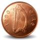 IRLANDE - PIECE de 1 Penny - Oiseau - (Magnétique) - 1990 – Km20a – JeromeCollection
