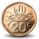 AFRIQUE DU SUD - PIECE de 20 Cents - Plante d'aloès amer - 2024 – Km788 – JeromeCollection