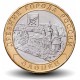 RUSSIE - PIECE de 10 Roubles - Série Villes historiques de Russie: Olonets -