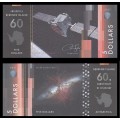 ILE BERKNER - Billet de 5 DOLLARS - Satellite Meridian - 2017