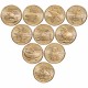 AUSTRALIE - SET / LOT de 10 PIECES de 1 Dollar - "Aussie Big Things" - 2023 – Km4474 - 4483 – JeromeCollection