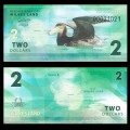TERRE DE WILKES - Billet de 2 DOLLARS - Petrel géant - 2014