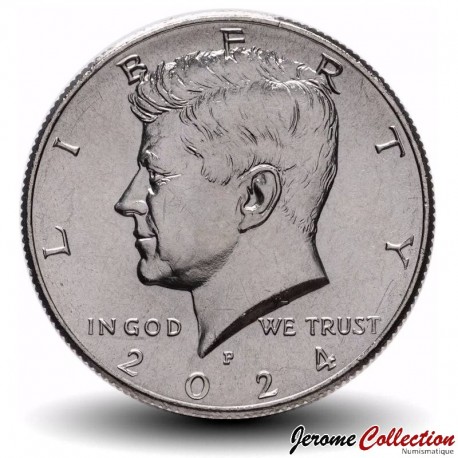 ETATS UNIS / USA - PIECE de 50 Cents - John F. 