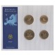 MACEDOINE DU NORD - SET / LOT de 4 PIECES de 1 2 5 50 Denari - 1993 2006 – Km1 2 3 4 – JeromeCollection