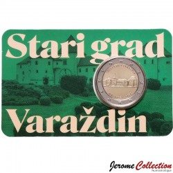 CROATIE - PIECE de 2 Euros - Varaždin [Coincard] - 2024 – Km151 – JeromeCollection