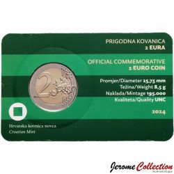 CROATIE - PIECE de 2 Euros - Varaždin [Coincard] - 2024