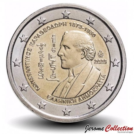 GRECE - PIECE de 2 Euros - Constantin Carathéodory - 2023 – Km370 – JeromeCollection