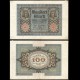 ALLEMAGNE / REICHSBANKNOTE - Billet de 100 Mark - Cavalier de Bamberg - 8 CHIFFRES - 01.11.1920 – P69b –