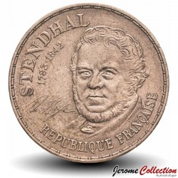 FRANCE - PIECE de 10 Francs - Stendhal - Tranche A ou B - 1983 – Km953 – JeromeCollection