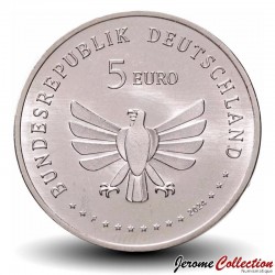 ALLEMAGNE - PIECE de 5 Euro - Le monde des insectes - Grande sauterelle verte - 2024