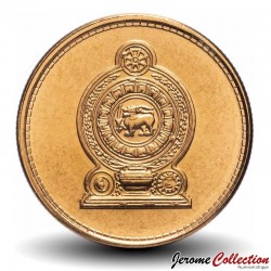 SRI LANKA - PIECE de 50 Cents - Armoiries du Sri Lanka - 2009