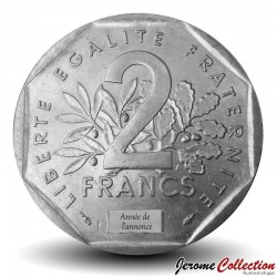 FRANCE - PIECE de 2 Francs - Semeuse - 1979 – Km942 – JeromeCollection
