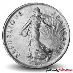 FRANCE - PIECE de 5 Francs - Semeuse - (Graveur Émile Rousseau) - 1993