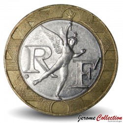 FRANCE - PIECE de 10 Francs - Génie de la Bastille (Graveur Émile Rousseau) - 1990