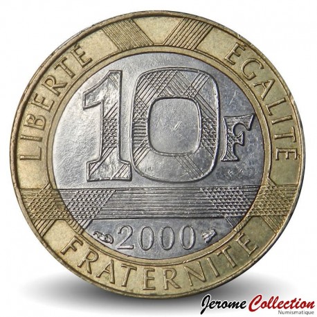 FRANCE - PIECE de 10 Francs - Génie de la Bastille (Graveur Pierre Rodier) - 2000 – Km964 – JeromeCollection