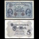 ALLEMAGNE / DARLEHENSKASSENSCHEINE - Billet de 5 Mark - 7 CH - 05.08.1914 – P47b – JeromeCollection