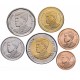 THAILANDE - SET / LOT de 6 PIECES de 25 50 Satang - 1 2 5 10 Bath - Roi Rama X - 2018 – JeromeCollection