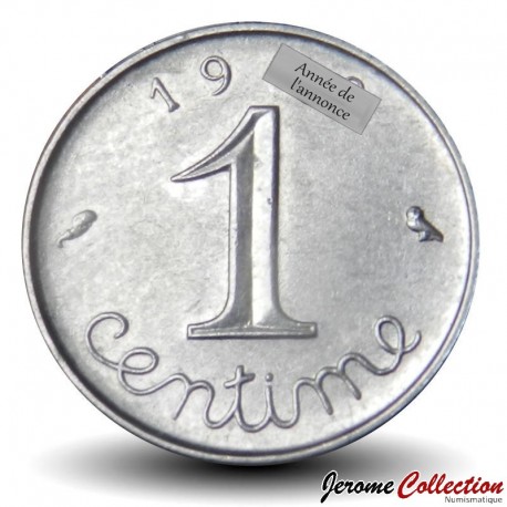 FRANCE - PIECE de 1 Centime - Épi - 1965 – Km928 – JeromeCollection