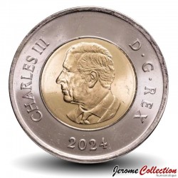 CANADA - SET / LOT de 2 PIECES de 2 DOLLARS - Célébrons l’Inuit Nunangat / Roi Charles III - 2024