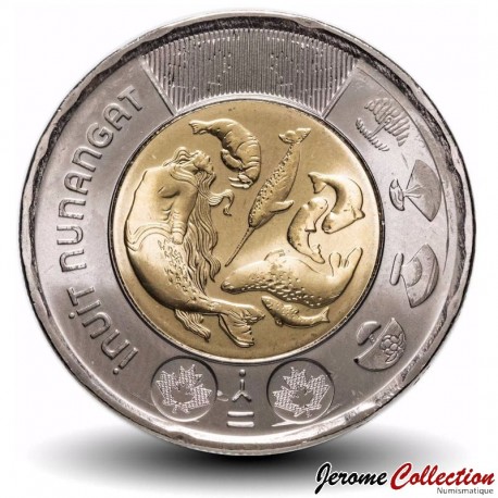 CANADA - PIECE de 2 DOLLARS - Célébrons l’Inuit Nunangat - 2024 – N440211 – JeromeCollection