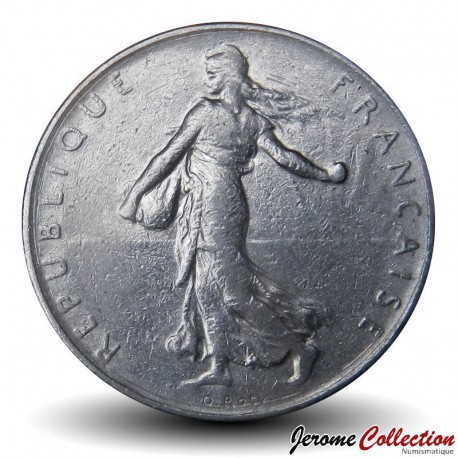 FRANCE - PIECE de 1 Franc - Semeuse (Graveur Émile Rousseau) - 1991 – Km925 – JeromeCollection