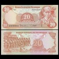 NICARAGUA - Billet de 20 Córdobas - 16.08.1979