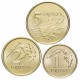POLOGNE - SET / LOT de 3 PIECES - 1 2 5 Groszy - Aigle polonais - 2024 – Y923 924 925 – JeromeCollection