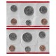 ETATS UNIS / USA - SET / LOT de 6 PIECES de 1 5 10 Cents 1/4 1/2 DOLLAR - 1993 - D – Km164a 192 195a 201a 202b –