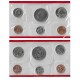 ETATS UNIS / USA - SET / LOT de 6 PIECES de 1 5 10 Cents 1/4 1/2 DOLLAR - 1984 - D – Km164a 192 195a 201a 202b –