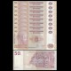 CONGO - Lot de 10 Billets de 50 Francs - Imprimeur HDM - 04.01.2022 (2024) – P97A3 – JeromeCollection