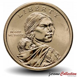 ETATS UNIS / USA - PIECE de 1 Dollar - Native american / Sacagawea - Mary Kawena Pukui - P - 2025