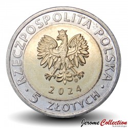 POLOGNE - PIECE de 5 ZLOTE - Château de Łańcut - 2024