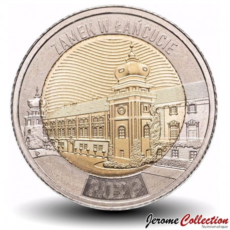 POLOGNE - PIECE de 5 ZLOTE - Château de Łańcut - 2024 – Y1196 – JeromeCollection